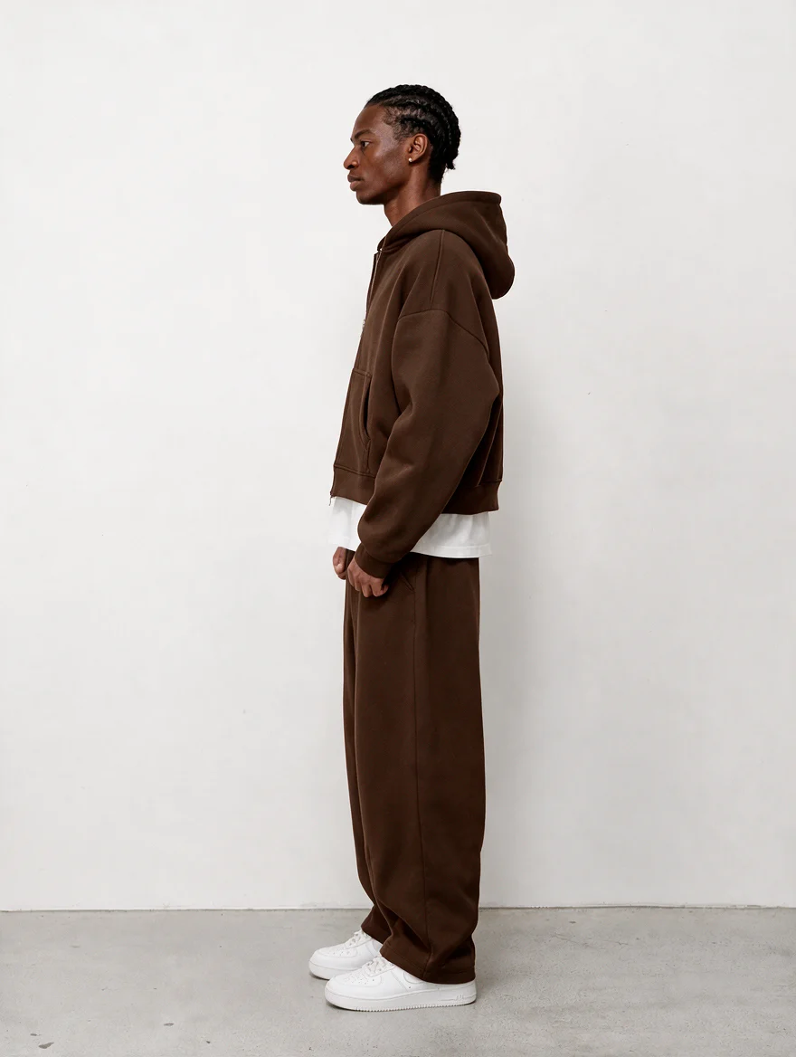 THE COCOA HOODIE — worn