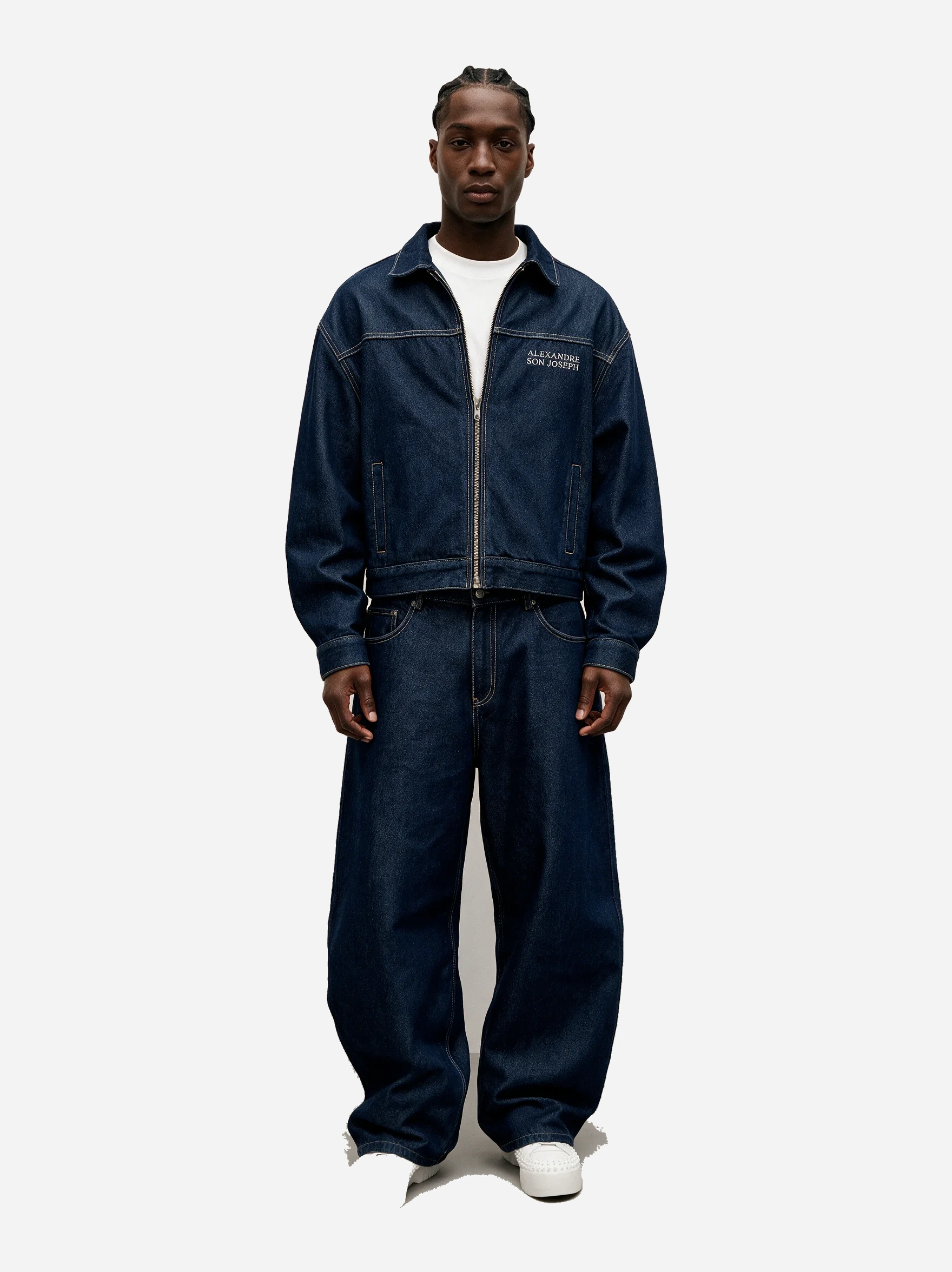THE DENIM JACKET — worn